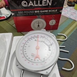 Allen Big Game Scale, 550 Lb. Capacity